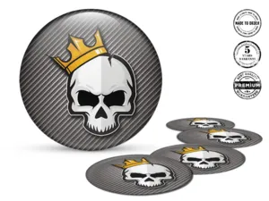 Silicone sticker Exclusive Edition Sleek Dome Labels